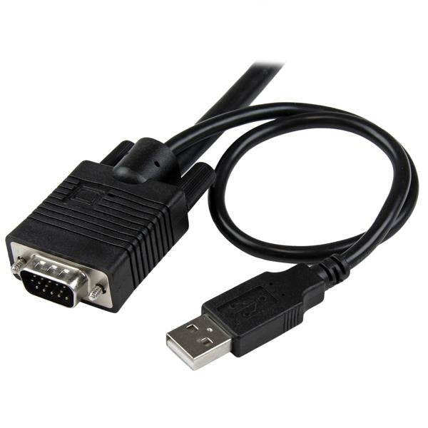 EAN 0065030858625 - StarTech.com SV211USB interruptor KVM Negro imagen 4