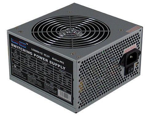 EAN 4260070122286 - LC-Power LC600H-12 V2.31 unidad de fuente de alimentación 600 W 20+4 pin ATX ATX Negro imagen 1