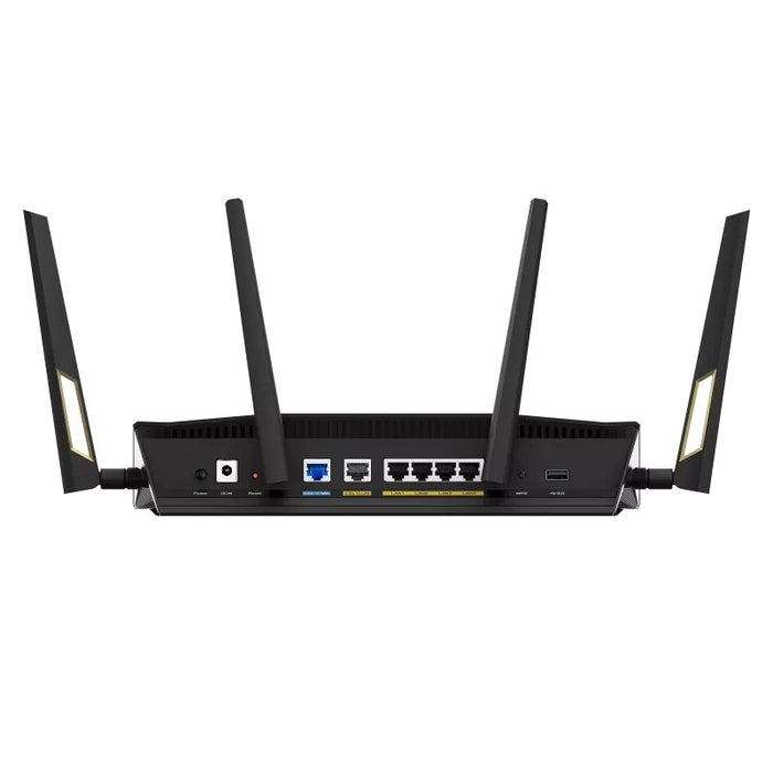 EAN 4711081911104 - ASUS RT-AX88U Pro router inalámbrico Gigabit Ethernet Doble banda (2,4 GHz / 5 GHz) Negro imagen 3