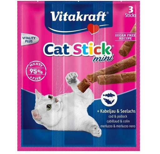 EAN 4008239240033 - Vitakraft 24003 alimento seco para gatos 18 g Adulto Pescados imagen 1