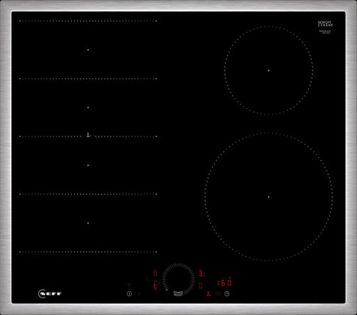 EAN 4242004273165 - Neff T66SHE4L0 hobs Negro, Acero inoxidable Integrado 60 cm Con placa de inducción 4 zona(s) imagen 1