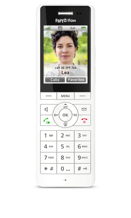 EAN 4023125030109 - Fon FRITZ! X6 Teléfono DECT Identificador de llamadas Blanco imagen 5