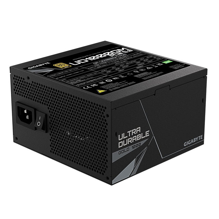 EAN 4719331552275 - GIGABYTE GP-UD1000GM PG5 unidad de fuente de alimentación 1000 W 20+4 pin ATX Negro imagen 3