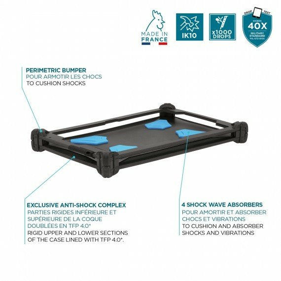 EAN 3700992531366 - Mobilis 050063 funda para tablet 22,1 cm (8.7") Negro imagen 4