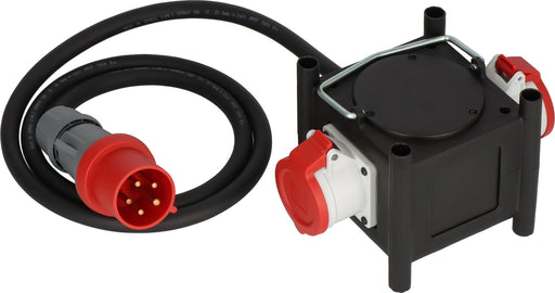 EAN 4007123686995 - Brennenstuhl 1153680200 base múltiple 2 m 2 salidas AC Exterior Negro, Rojo, Blanco imagen 1