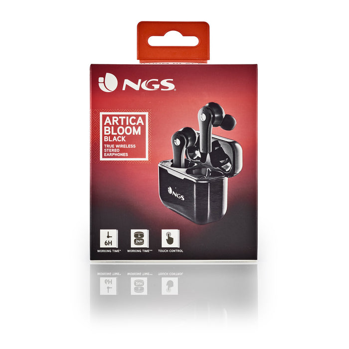 EAN 8435430620016 - NGS ARTICA BLOOM Auriculares Inalámbrico Dentro de oído Llamadas/Música USB Tipo C Bluetooth Negro imagen 8