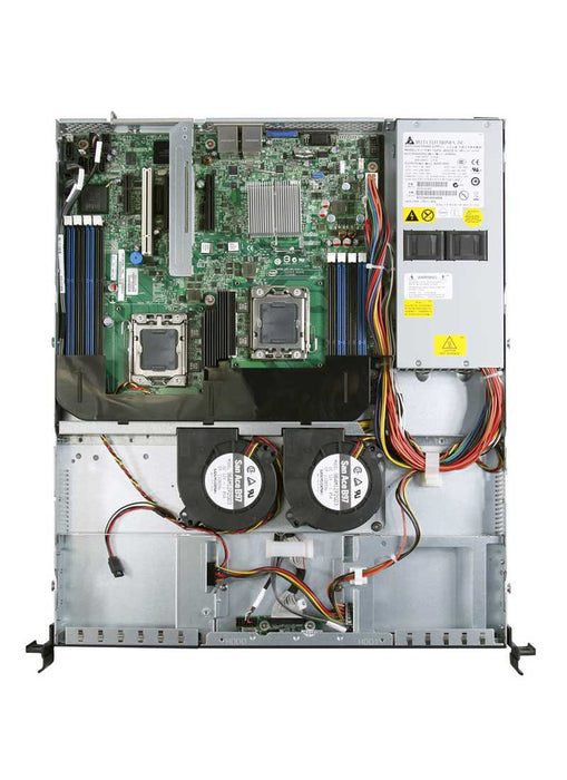 EAN 0735858213448 - Intel SR1630BCR servidor barebone Intel® 5500 LGA 1366 (Socket B) Bastidor (1U) Aluminio, Negro imagen 2