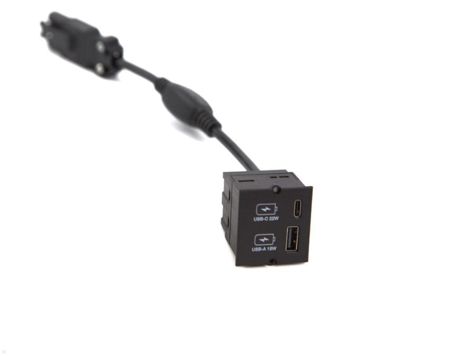 EAN 4057298081149 - Bachmann 917.227 toma de corriente USB A + USB C Negro imagen 3