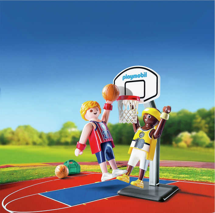 EAN 4008789092106 - Playmobil 9210 Joueurs de Basket-Ball avec Panier imagen 7