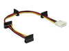 EAN 4043619601424 - DeLOCK 0.4m, Molex 4p/4xSATA 15p 0,4 m imagen 1