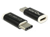 EAN 4043619656783 - DeLOCK 65678 cambiador de género para cable USB 2.0-C USB 2.0 Micro-B Negro, Blanco imagen 1