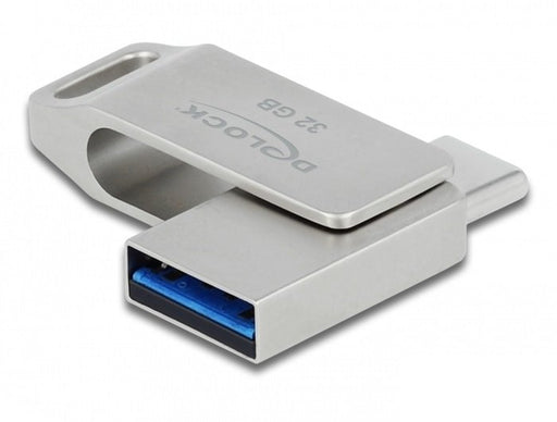 EAN 4043619540747 - DeLOCK 54074 unidad flash USB USB Type-A / USB Type-C 3.2 Gen 1 (3.1 Gen 1) Plata imagen 1