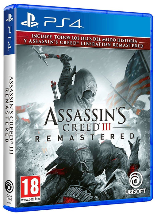 EAN 3307216111672 - Ubisoft Assassin's Creed III Remastered Estándar Alemán, Inglés, Español, Francés, Italiano, Polaco, Ruso imagen 2