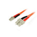 EAN 0065030803014 - StarTech.com 50FIBLCSC1 Cable de fibra óptica e InfiniBand Naranja imagen 1