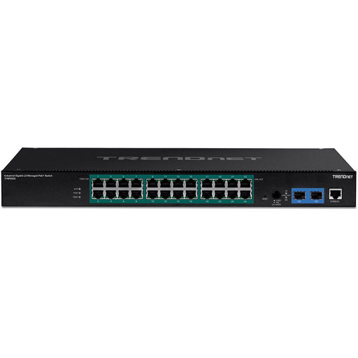 EAN 0710931161700 - Trendnet TI-RP262i Gestionado L2 Gigabit Ethernet (10/100/1000) Energía sobre Ethernet (PoE) 1U Negro imagen 2