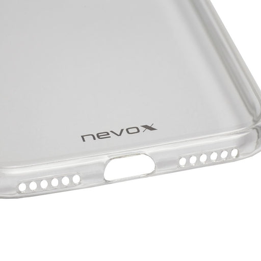 EAN 4250686404081 - nevox StyleShell Flex funda para teléfono móvil Carcasa rígida Gris, Transparente imagen 2