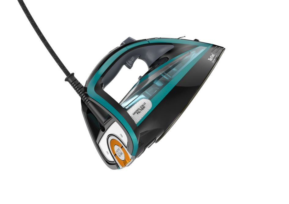 EAN 3121040071441 - Tefal Ultimate Pure FV9844 Plancha vapor-seco Suela Durilium Autoclean 3200 W Negro, Azul imagen 3