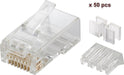 EAN 5704327842064 - Microconnect KON503-50 conector RJ45 Transparente imagen 1