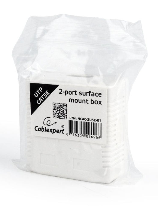 EAN 8716309096966 - Gembird NCAC-2U5E-01 divisor de red Blanco imagen 3