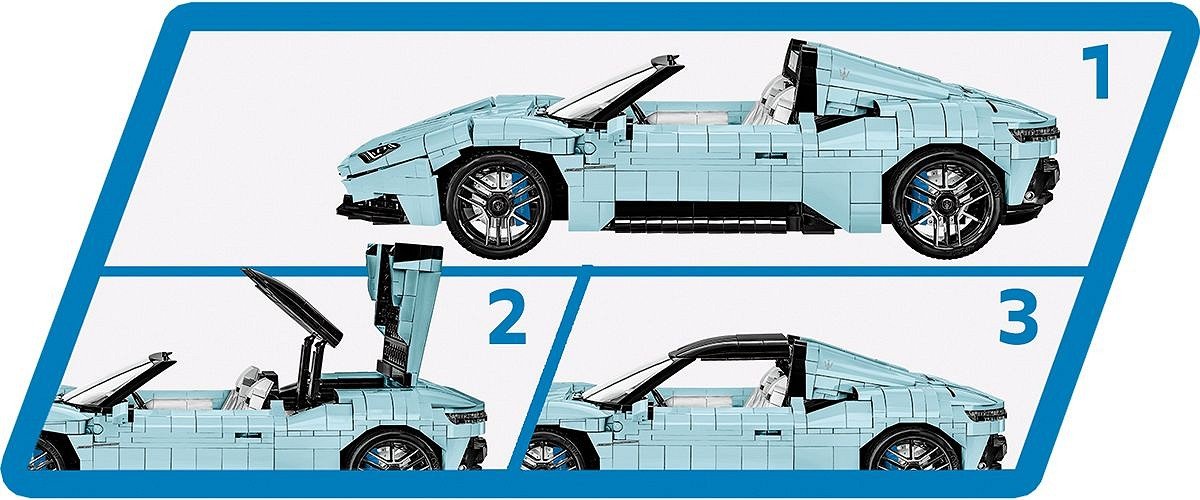 EAN 5902251243517 - COBI Maserati MC20 Cielo - Executive Edition imagen 9