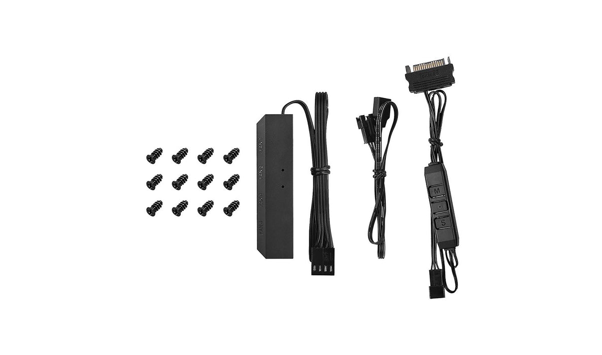 EAN 6933412710271 - DeepCool RF120-3in1 Carcasa del ordenador Ventilador 12 cm Negro 3 pieza(s) imagen 11