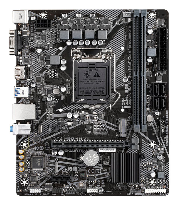 EAN 4719331854942 - GIGABYTE H510M H V2 placa base Intel H510 Express LGA 1200 (Socket H5) micro ATX imagen 2