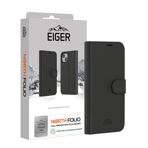 EAN 5055821780452 - EIGER EGCA00730 funda para teléfono móvil 40,8 cm (16.1") Funda cartera Negro imagen 1