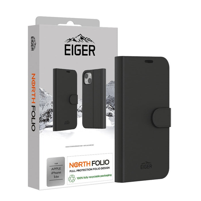 EAN 5055821780452 - EIGER EGCA00730 funda para teléfono móvil 40,8 cm (16.1") Funda cartera Negro imagen 1
