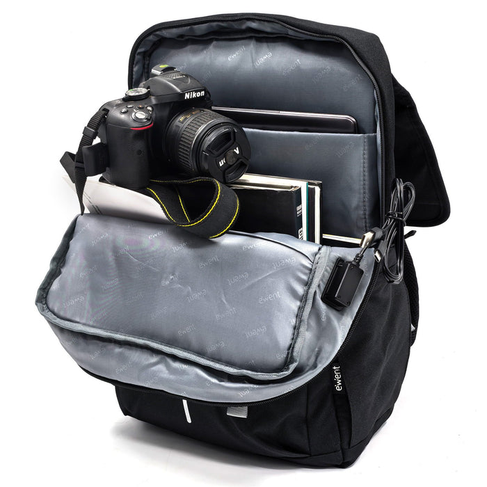 EAN 8052101434606 - Ewent EW2537 maletines para portátil 40,9 cm (16.1") Mochila Negro imagen 8