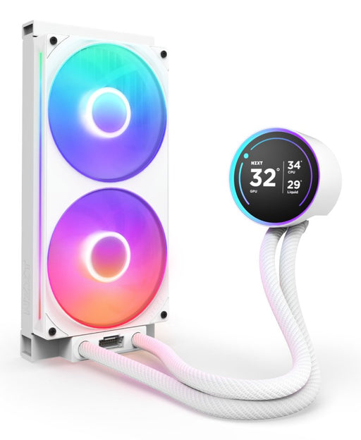 EAN 5056547204178 - NZXT Kraken Elite 280 RGB Procesador Sistema de refrigeración líquida todo en uno 14 cm Blanco 1 pieza(s) imagen 2