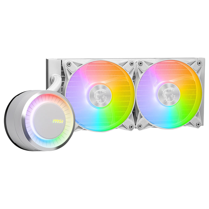 EAN 4711377124140 - MSI MAG Coreliquid E240 WHITE Placa base, Procesador Kit de refrigeración líquida 12 cm Blanco imagen 5