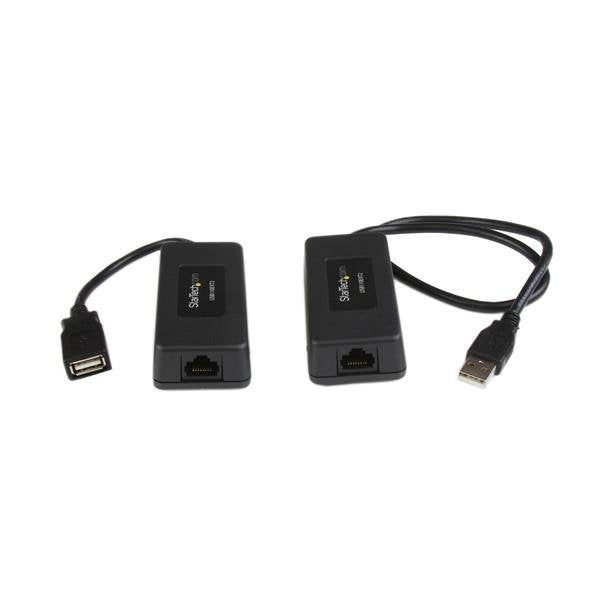 EAN 0065030847896 - StarTech.com USB110EXT2 ampliador de red Transmisor y receptor de red Negro imagen 1