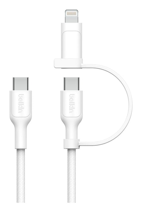 EAN 0745883904907 - Belkin BoostCharge Pro cable USB USB 2.0 1,5 m USB C USB C/Lightning Blanco imagen 2