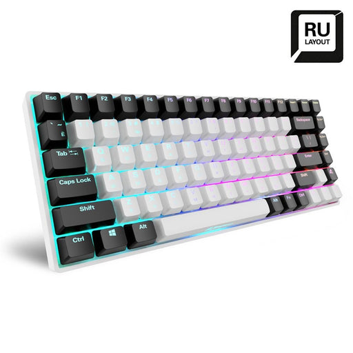 EAN 4044951039678 - Sharkoon SKILLER SGK50 S3 teclado Juego USB QWERTY Ruso Blanco imagen 2