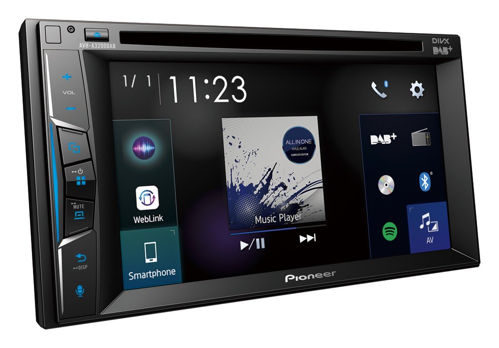 EAN 4988028425929 - Pioneer AVH-A3200DAB receptor multimedia para coche Negro Bluetooth imagen 3