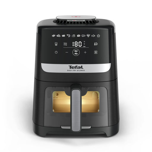 EAN 3045387293819 - Tefal Easy Fry Silence EY5568E0 freidora Sencillo 5 L Independiente Freidora de aire caliente Negro, Acer imagen 2