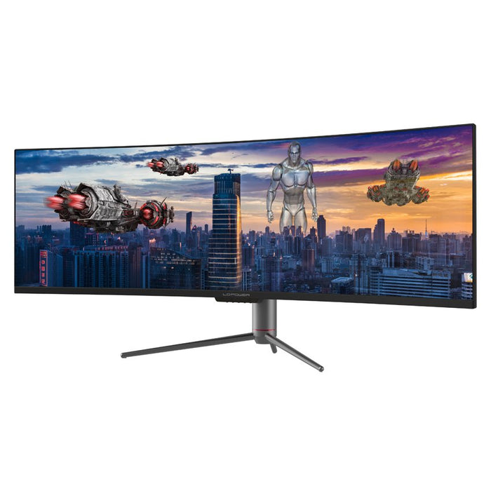 EAN 4260070129612 - LC-Power LC-M49-DQHD-120-C-Q LED display 124,5 cm (49") 5120 x 1440 Pixeles UltraWide Quad HD QLED Negro imagen 3