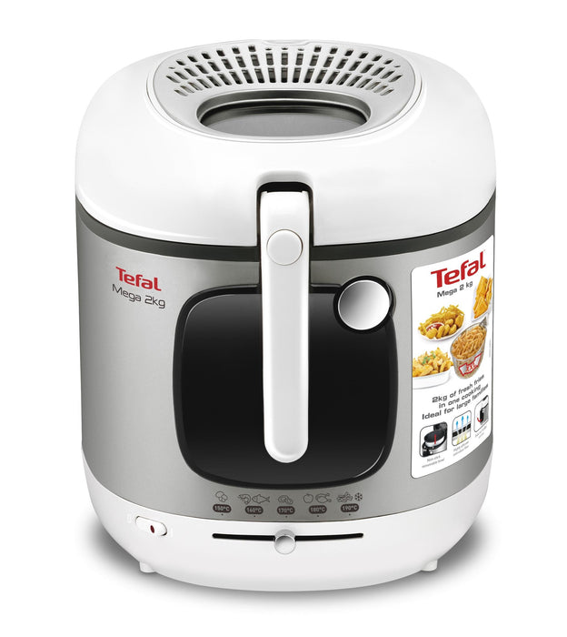 EAN 3045386375752 - Tefal FR4800 Sencillo Independiente 2100 W Freidora Acero inoxidable, Blanco imagen 3