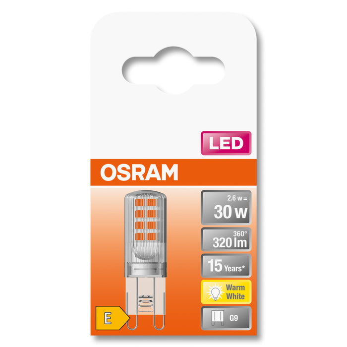 EAN 4058075432338 - Osram STAR lámpara LED Blanco cálido 2700 K 2,6 W G9 E imagen 8