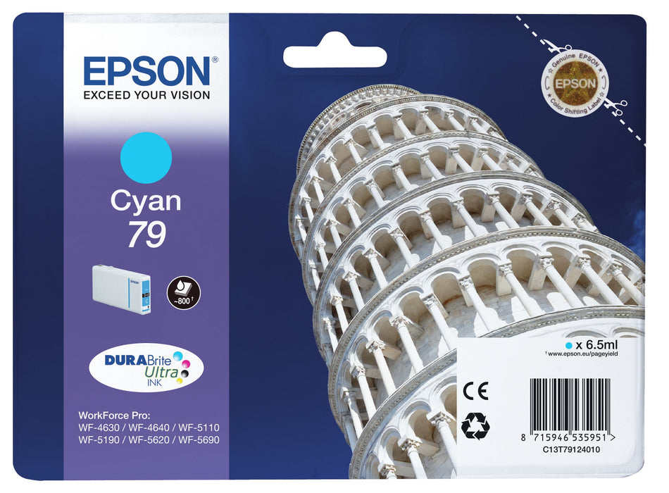 EAN 8715946535951 - Epson Tower of Pisa 79 cartucho de tinta 1 pieza(s) Original Rendimiento estándar imagen 1