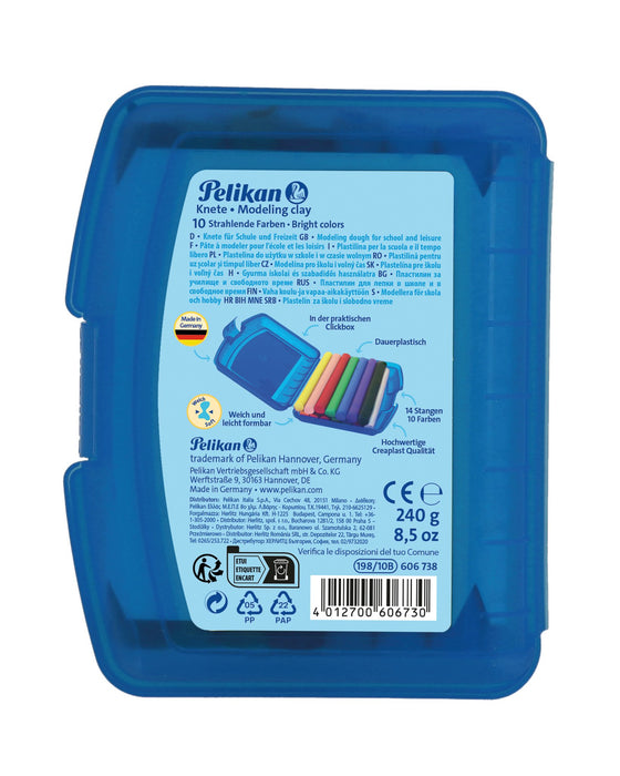 EAN 4012700606730 - Pelikan Creaplast Pasta de modelar 240 g Multicolor 14 pieza(s) imagen 2