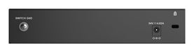 EAN 790069476839 - D-Link DMS-108P/E switch No administrado 2.5G Ethernet (100/1000/2500) Energía sobre Ethernet (PoE) Negro imagen 4