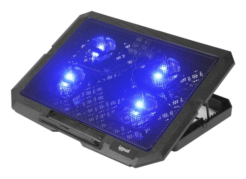 EAN 8435364319710 - iggual RP4V17 Soporte para ordenador portátil Negro 43,2 cm (17") imagen 2