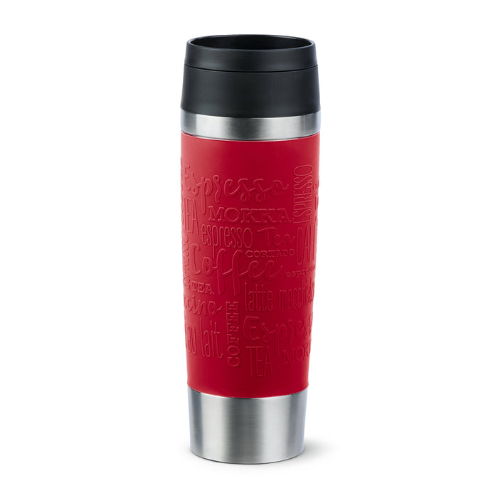 EAN 4009049545028 - EMSA Travel Mug Classic N2022200 taza de viaje 500 ml Negro, Rojo, Acero inoxidable Acero inoxidable imagen 1