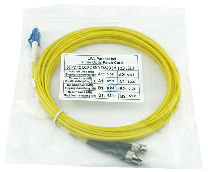 EAN 4063232618340 - BlueOptics SFP3133BU2MK Cable de fibra óptica e InfiniBand 2 m LC ST Amarillo imagen 8