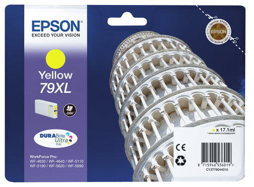 EAN 8715946536019 - Epson Tower of Pisa 79XL cartucho de tinta 1 pieza(s) Original Alto rendimiento (XL)imagen 1)