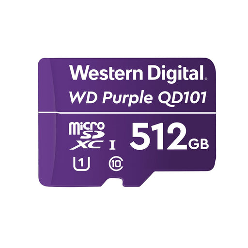 EAN 0718037874968 - Western Digital WD Purple SC QD101 512 GB MicroSDXC Clase 10 imagen 1