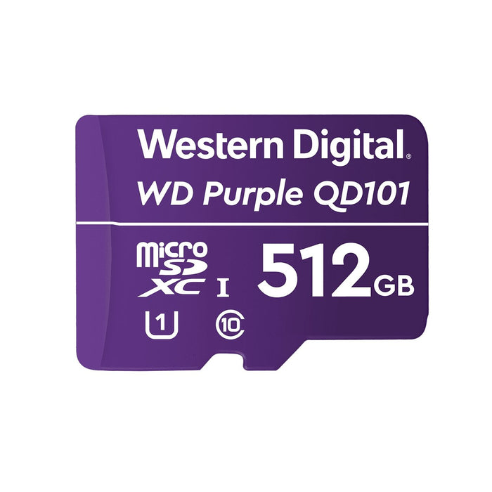 EAN 0718037874968 - Western Digital WD Purple SC QD101 512 GB MicroSDXC Clase 10 imagen 1