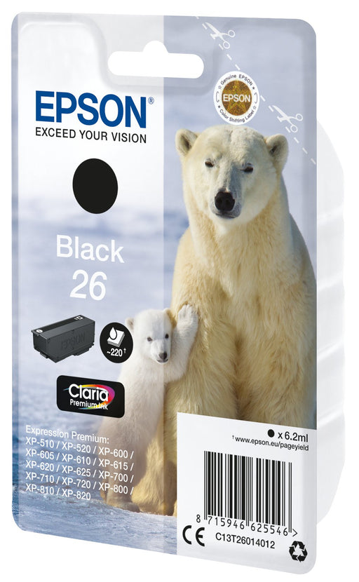 EAN 8715946625553 - Epson Polar bear C13T26014022 cartucho de tinta 1 pieza(s) Originalimagen 2)