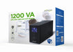 EAN 8716309080873 - Gembird EG-UPS-033 sistema de alimentación ininterrumpida (UPS) Línea interactiva 1,2 kVA 720 W 3 salidas imagen 1